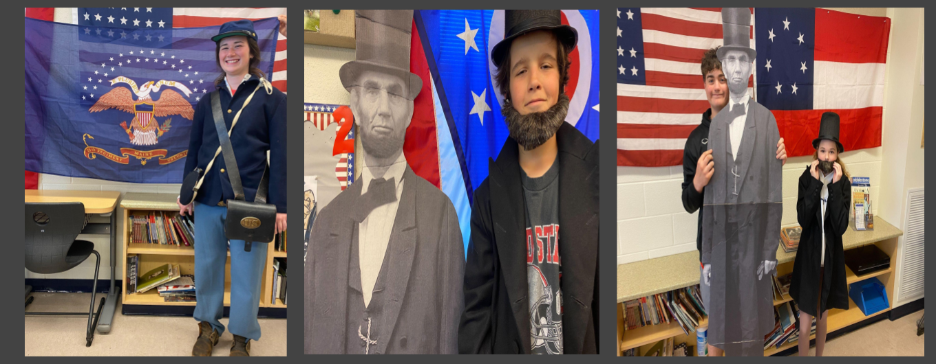 Liberty Union Middle School Students Learning About the Civil War