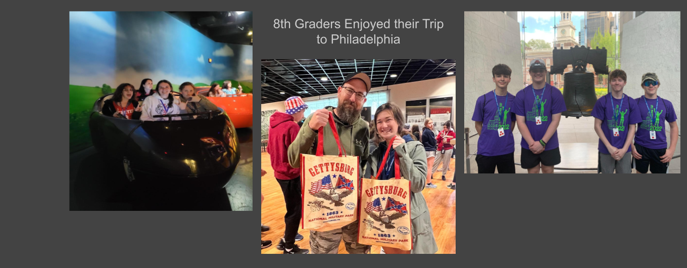 8th Grade Trip to Philadelphia